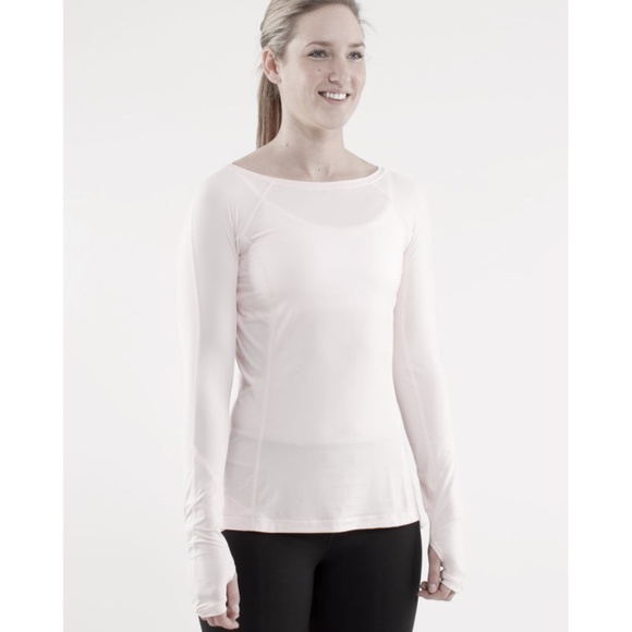 *RARE* Lululemon Run: In The Sun Long Sleeve in White - Picture 2 of 7